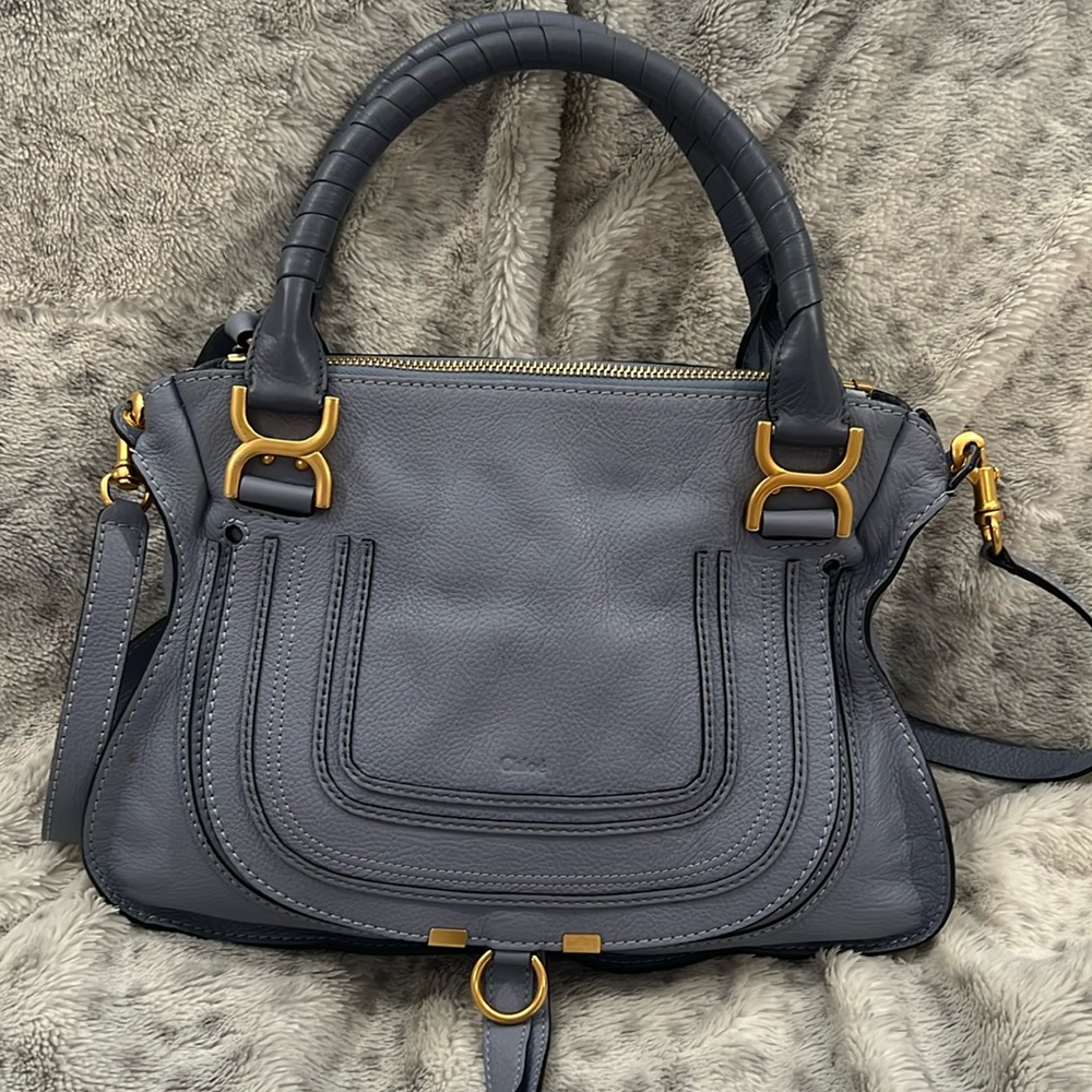 Gorgeous soft blue Chloe bag!